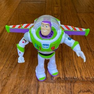 Disney Toy Story Buzz Lightyear Space Ranger Action Figure (walks, talks, laser)
